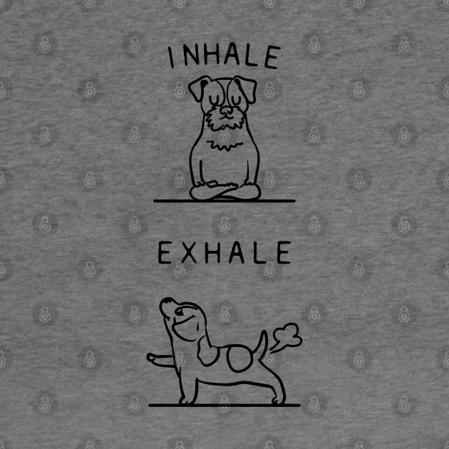 Inhale Exhale Jack Russell Terrier by huebucket